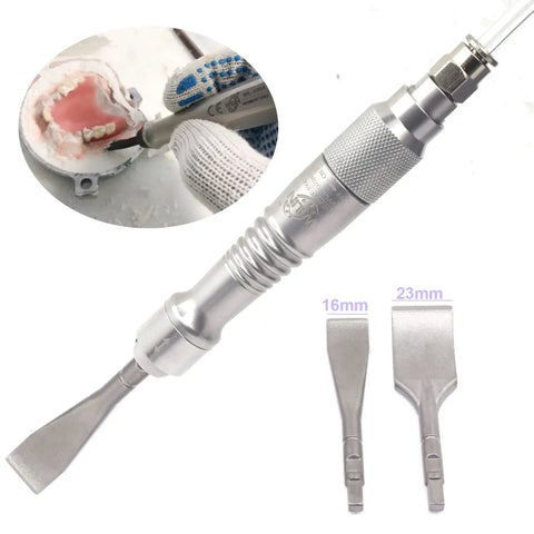 Powerful Pneumatic Scraper For Gypsum And Plaster Removal Slag And Weld Cleanout Stone Carving And Wood Engraving Demolition Tool with 2 chisels
