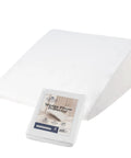 Standard No Worries Zip Wedge Pillow Cover Made With A Comfy Cotton Polyester Blend for 26x25x25x10 wedge pillow, heavy duty dust defense.