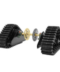 600mm Rear Axle Track Assembly Kit For Go Karts ATVs Snow And Sand Heavy Duty Rear Axle With Iron Axle Aluminum Sprocket And Brake Disc