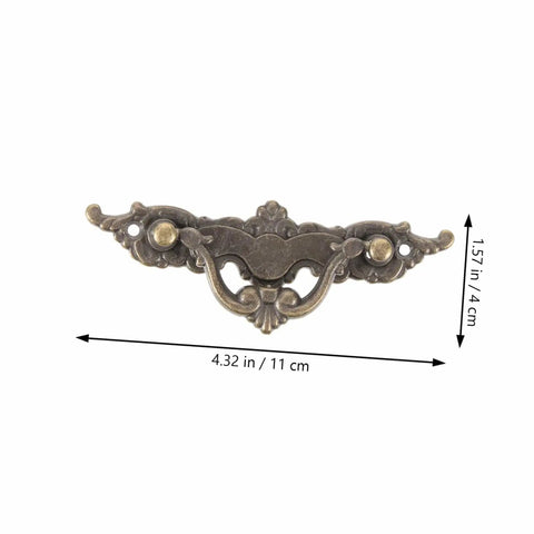 2 Pack Vintage Drawer Handles For Dresser And Cabinets, Dope Decorative Drawer Pulls For Furniture, Classic Retro Cabinet Hardware