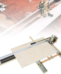 Pro Grade 1200mm Manual Tile Cutter With Infrared Laser Precision Cut For Floor Tiles Ceramic Porcelain Stone in use on tile