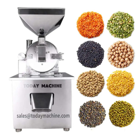 Moringa Leaf Grinding Machine And Dry Spice Grinder For Home Kitchen Use Auto Operated Pulverizer beside assorted dried grains