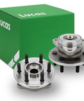 Heavy Duty Front Wheel Bearing And Hub Assembly For 1997 To 2004 Dodge Dakota 1998 To 2003 Durango 4wd Six Lug Non Abs build with bolts.