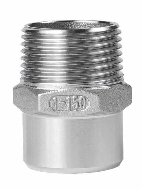 Stainless Steel 304 BSPT Pipe Fitting Set Elbow Three Way Four Way Connector Adapter Threaded Coupler Black Finish