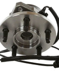 Front Wheel Hub Bearing Assembly 2 Pcs Pair For Jeep Liberty 2002 to 2007 showing five studs and wiring harness.