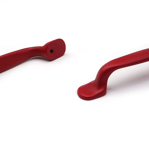 Hella Durable Zinc Alloy Drawer Knobs And Kitchen Cabinet Handles Built Tough For Daily Use Featuring Easy Grip Pulls For Dressers And Kids Furniture Hardware In Totally Dope Colors, red knobs.