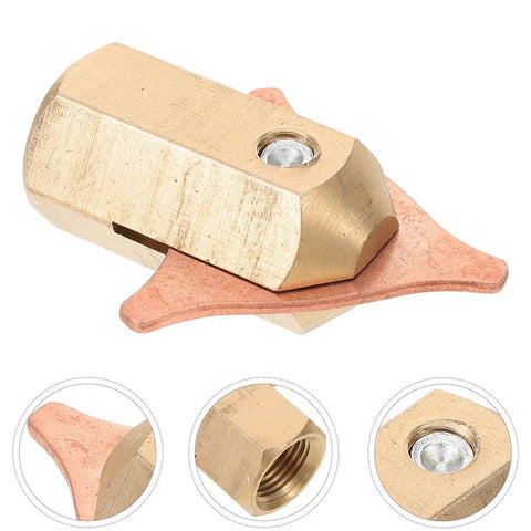 Two Piece Copper Dent Puller Kit With Heavy Duty Auto Body Clamps For Vehicle Sheet Metal Forming, Easy Operation And Versatile Automotive Repair Tool Set, Dent Puller Rings Included close-up
