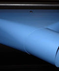 Close-up of exhaust ductwork component on 20 Inch Planer With Helical Cutterhead, Auto Depth Lock, German Carbide Inserts