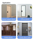 Top Tier Slick Smart Lock With Keyless Fingerprint Keypad Deadbolt For Front Doors on various door styles including home and office.