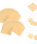 Vertical Blind Repair Tabs 80 Pack Heavy Duty PVC Quick Fix Replacement Kit With Reliable Tape Adhesive Grip displayed in multiple angles.