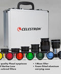 NexStar 8SE Computerized Telescope Bundle With 8-Inch Schmidt-Cassegrain Optics eyepiece and filter kit in aluminum case