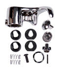 Locking Chrome Vent Window Handle Kit Left Side For GM Chevrolet Blazer Jimmy Suburban Trucks 1973 1994 with components