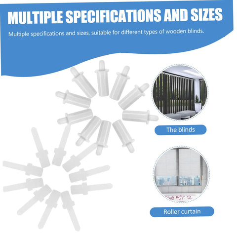 Grab This Top Shelf Shutter Repair Kit With Heavy Duty Plastic Pins And Rust Proof Staples For Fast Home Louver Fixes And Simple Backyard Window Refresh with multiple sizes suitable for wooden blinds.