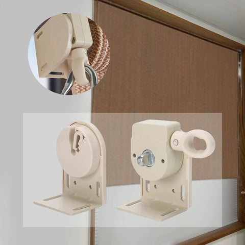 Exterior Sun Shade Mounting Brackets Replacement Part For Cordless Crank Kit Fits Balcony Porch Yard Backyard Beige Color Easy Install No Fuss Secure Low Profile Bracket Set With Screws Reliable Outdoor Shade Hardware