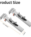 Two Pack Drawer Front Installation Clamps With Quick Install Clips Adjustable Width From 21 Mm To 50 Mm in metal