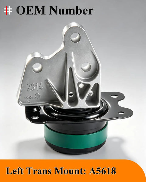 Beefed Up Engine And Transmission Mount Kit For 2010 2011 Through 2017 Captiva Equinox Terrain 2 4L left transmission mount A5618