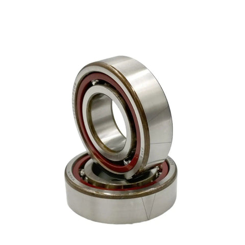 Precision Angular Contact Ball Bearings Built Like A Tank For Slick Operation And Zero Drag Heavy Duty Hardened Steel Engineering Handles Any Moto Project Reliable Daily Ride Guaranteed, stack of two sealed units.
