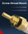 Honda Engine Coolant Temperature Sensor With Connector Fits Accord Civic CRV Odyssey Pilot Ridgeline Fit Insight CRZ And More Easy Install Durable OEM Grade Replacement For Reliable Engine Cooling screw-thread mount close-up