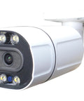 Side view of 4K Analog Security Camera 8MP TVI Bullet Camera For CCTV Coax BNC IR Night Vision Waterproof Metal Housing 2.8mm Lens