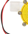Customizable Micro Hydro Water Generator For Small Scale Renewable Energy Projects, 12V DC Turbine with visible wiring