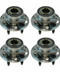 Upgrade Your Ride With These Front And Rear Wheel Hub Bearings For Zero Play And Butter Smooth Handling Featuring No Drama Install And Road Ready Durability - metallic wheel hub bearings set