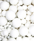 Alumina ceramic balls for Workhorse Industrial Ball Mill Grinding Machine 220V For Wet Powder Milling, 110Lb Capacity, Ultra Fine Grinder