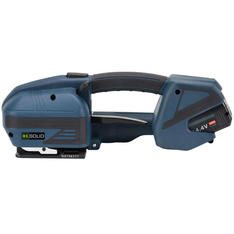 Electric Strapping Machine With LCD Screen Portable Baler For 1/2-5/8 Inch PP PET Straps Two 4000mAh Batteries Cordless Automatic Banding