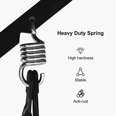 Heavy duty spring detail of Three Seat Deluxe Outdoor Porch Swing With Weather Resistant Steel Frame Heavy Duty Construction Adjustable Tilt Canopy Beige Side Storage Pockets And Smooth Rocking Motion Supports Up To 750 Pounds