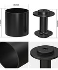 Heavy Duty Wheel Bearing Press And Removal Tool Kit For Quick Auto Repair Jobs No Sweat Installation complete carbon steel driver components.