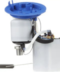 Heavy Duty OE Replacement Fuel Pump Module Assembly Fits Chevy Silverado Sierra Tahoe Suburban view from the side with blue top