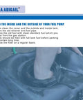 Manual for maintaining Top Shelf Fuel Pump Module For Jeep Liberty Dodge Nitro, cleaning procedures outlined.