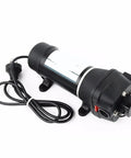 Compact Mini Diaphragm Pressurized Electric Water Pump For RV Camper Boat and Sink Plumbing Use Low Voltage AC 110v/220v with power cord.