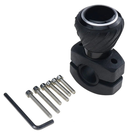 Deluxe Tractor Steering Wheel Spinner Knob for Kubota M RTV B BX L Series Tractors with screws and hex wrench included
