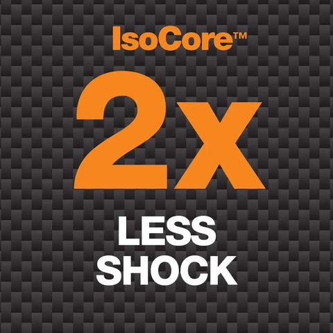 IsoCore 16 Lb Sledge Hammer For Demolition And Driving With Shock Reduction 24 Inch Pro Grade Beast Heavy Duty Tool with 2x less shock text