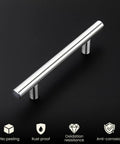 30 Pack 3 Inch Center To Center Brushed Nickel Cabinet Pulls Modern Stainless Steel Cabinet Handles Five Inch Overall Length