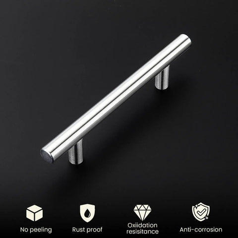 30 Pack 3 Inch Center To Center Brushed Nickel Cabinet Pulls Modern Stainless Steel Cabinet Handles Five Inch Overall Length