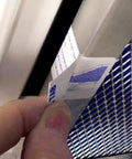 Person installing a 16 By 30 By 1 Electrostatic Washable Permanent Furnace Air Filter in HVAC unit. Easy to use and reusable.