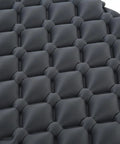 Close-up of the TPU construction on an Inflatable Camping Sleeping Pad With Pillow For Backpacking Damp Proof TPU Construction Quick Inflation.