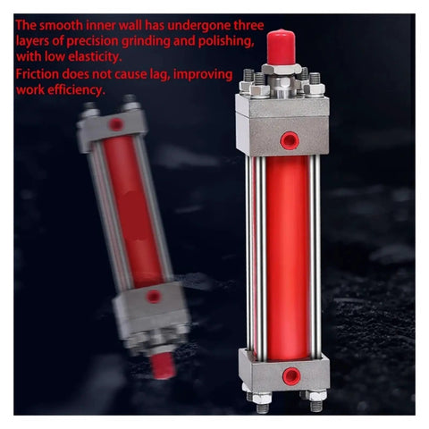 Beefy Double Acting Tie Rod Hydraulic Cylinder Heavy Duty Lift System With 50mm Bore And 1500mm Stroke HOB50x1500