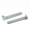 Top Grade 5 16 Inch 18 T Track Bolts 20 Pack 2 1 2 Inch Long T Slot Nuts for Universal Table Machines and Woodworking Jigs, silver bolts.