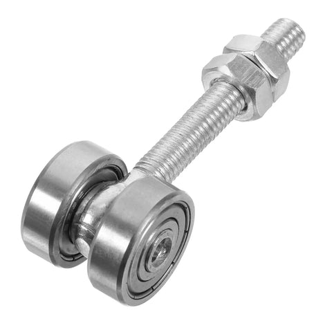 4Pcs Heavy Duty Sliding Door Rollers With Double Wheel Pulley Bearings built tough, featuring sturdy steel construction and easy installation.