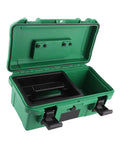 Tractor Tool Box Portable Organizer With Removable Tray Durable PP Plastic Carrier for UTV ATV Truck Car Universal Fitment