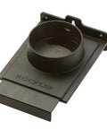 StableGate With Bracket Dust Gate, Two And A Half Inch, Wall Mounted, Heavy Duty ABS Plastic, front view