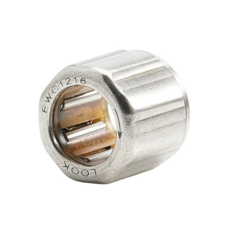 Heavy Duty One Way Clutch Needle Roller Bearings 12 By 18 By 16 Millimeter 5 Pack Compact Assembly, close-up view showing internal structure.