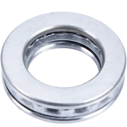 Premium Rock Solid Thrust Ball Bearing 50551 for Hydro Gear Z Tractor close-up view, chrome finish, engineered for durability.