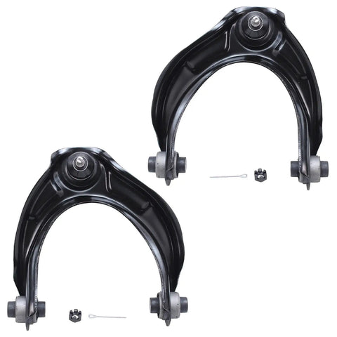 Heavy Duty Front Suspension Control Arms Kit With Ball Joints Sway Bar Links Tie Rods For 08 12 Honda Accord, front control arms with bushings.