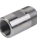 Heavy Duty ER Collet Chuck Spindle Thread Adapter And Motor Rotor Extension Rod compatible with ER16 to ER20 chucks, showing close-up detail.