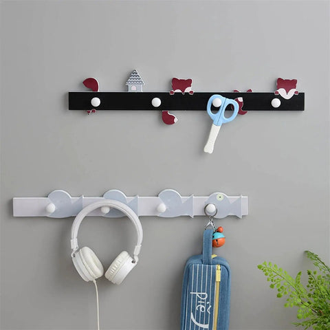 Wall Mounted Rustic Wood Coat Rack With Dope Key Storage Hooks Keeps Your Gear Neat Solid Wall Organizers For Coats Hats Towels