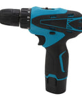 Tough As Nails 12V Cordless Drill Packed With A Sleek 1300mAh Lithium Battery Two Fast Speed Modes And A Bright Built In Led Work Light, side view