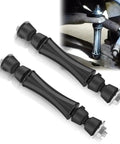 Front Sway Bar Link Stabilizer For 2007 Through 2016 Chevy Silverado 1500 Avalanche Tahoe Suburban GMC Sierra Yukon Cadillac Escalade End Link Replacement Heavy Duty Easy Install, black steel pair